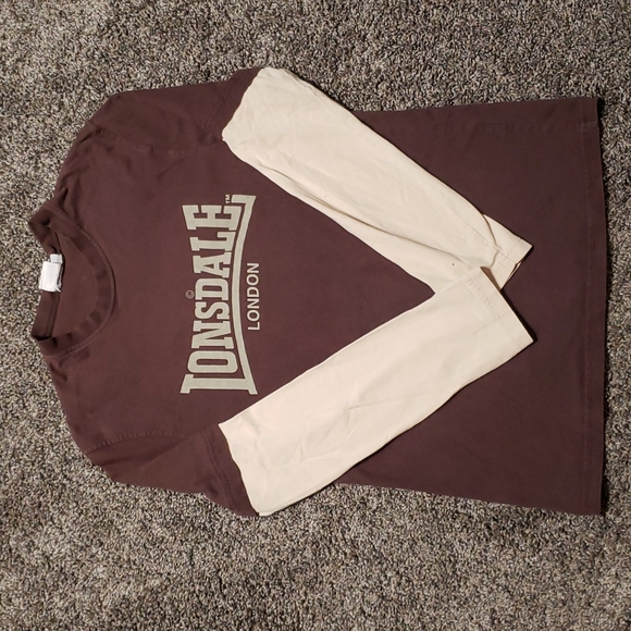 Vintage Lonsdale London Long Sleeve Tee Mens Size Medium - Picture 1 of 13